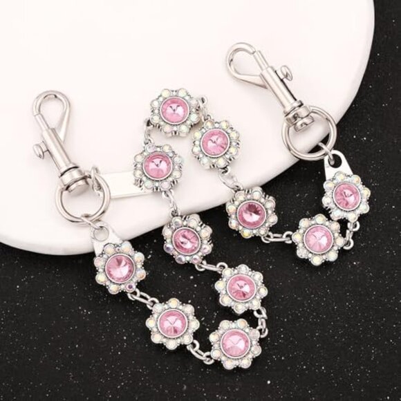 Vintage Bronze Bag Purse Charm Extender Chain Retro Accessory Designer Gifts - Picture 6 of 8